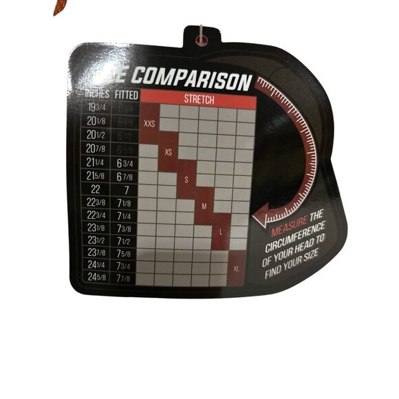 AU Auburn Tigers Stretch Fit Hat Large Blue Orange Outdoor Zephy NCAA College NE - Picture 7 of 10